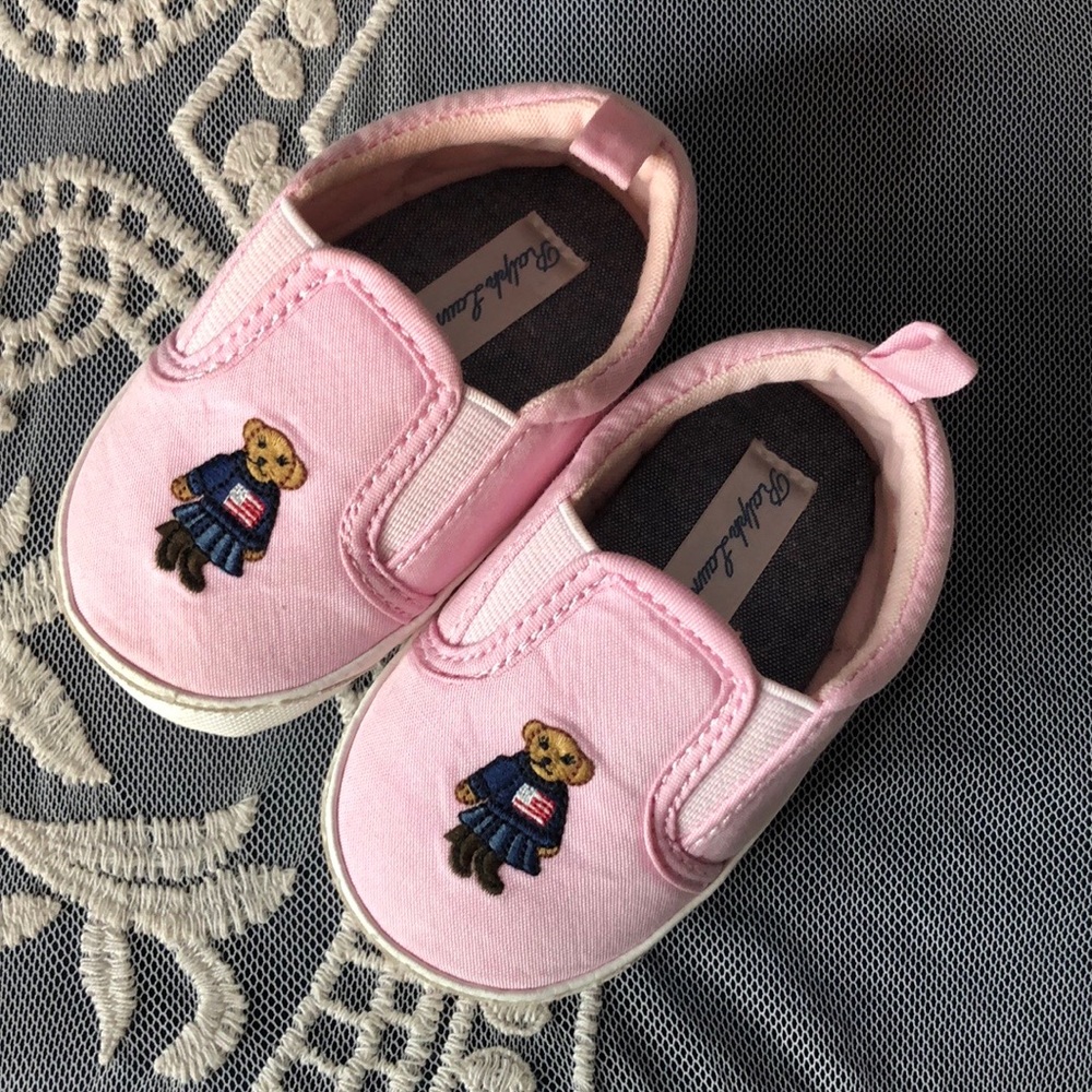 Baby Girl Polo slip on sneaker